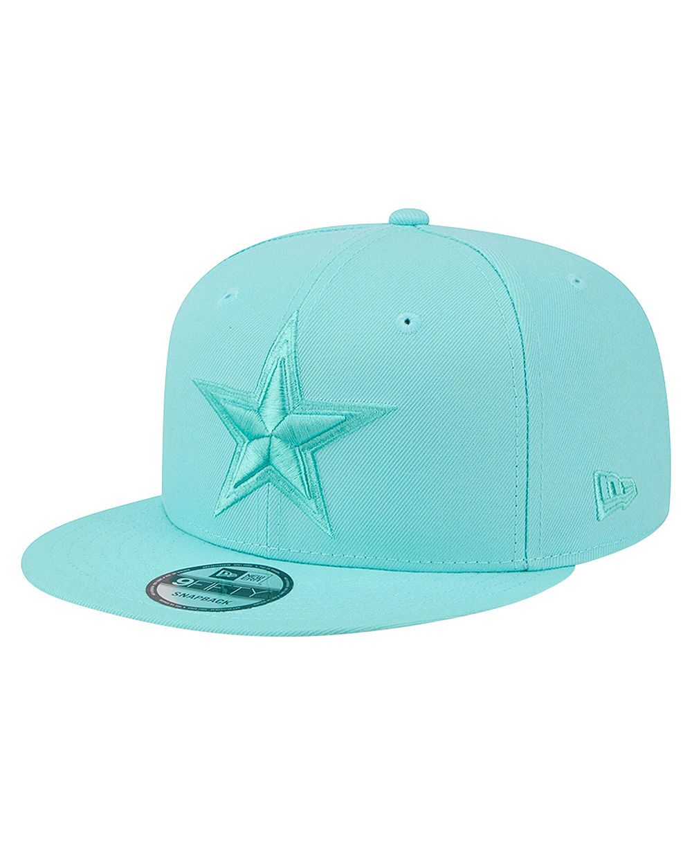 Музыканская кепка New Era Men's Turquoise Dallas Cowboys Colorpack 9FIFTY Snapback