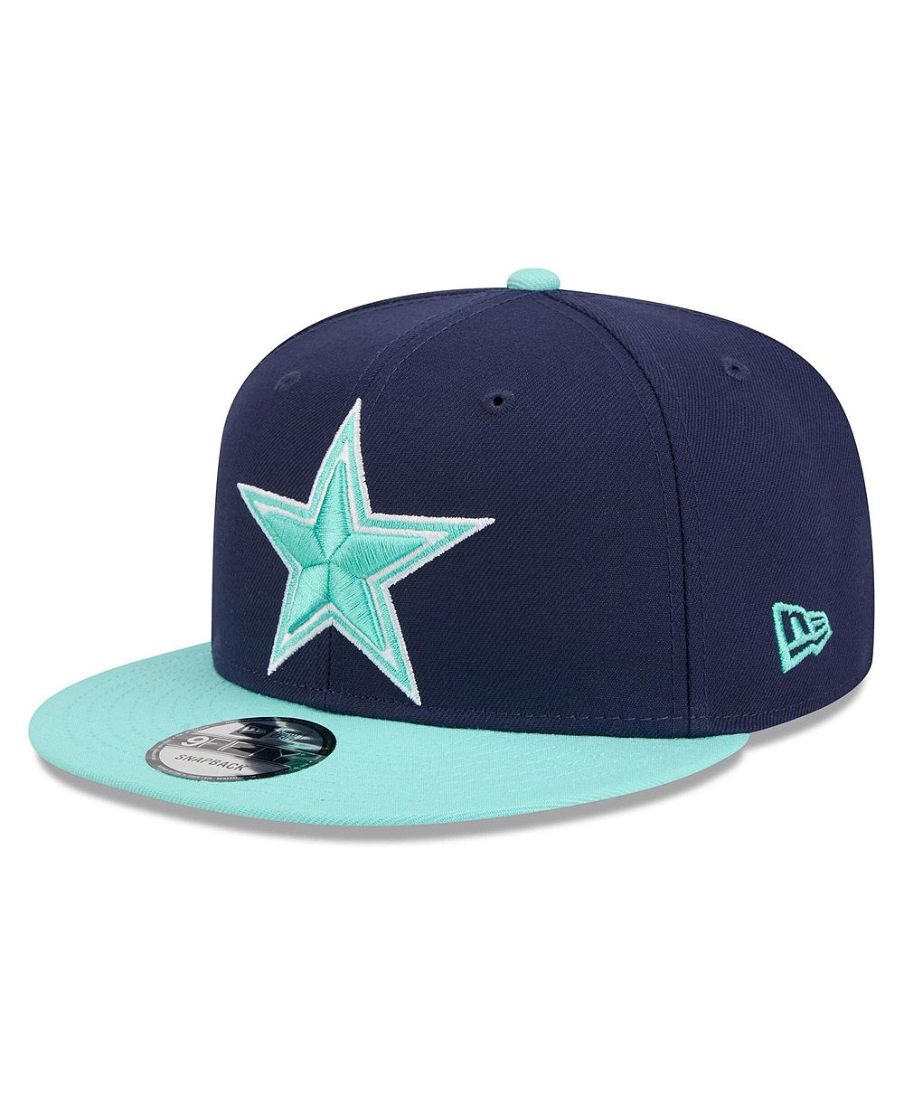 New Era Детский Navy/Light Blue Dallas Cowboys Two-Tone Color Pack 9FIFTY Snapback Hat