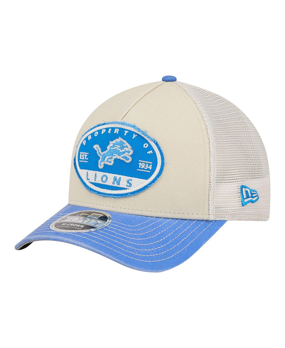 New Era мужская бейсболка Detroit Lions M-Crown A-Frame 9FORTY регулируемая Natural