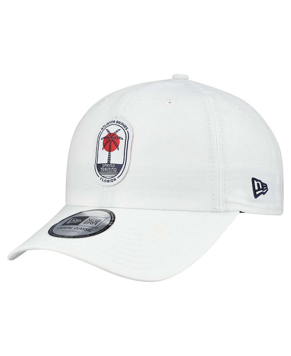 Мужская кепка New Era White Atlanta Braves 2026 Spring Training Fan Pack Icon