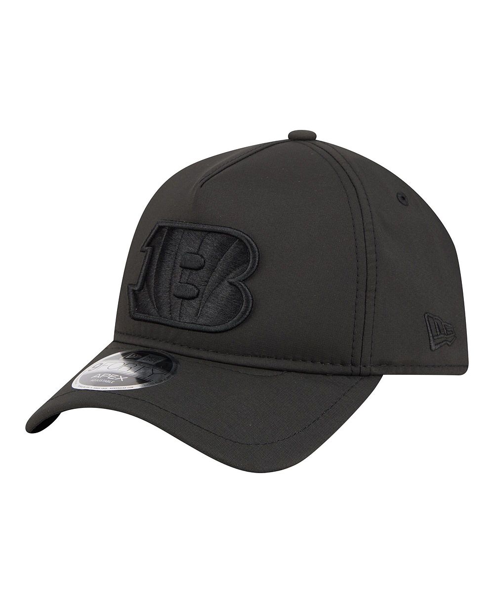 New Era Мужской Black Cincinnati Bengals Apex 9FORTY Adjustable Hat