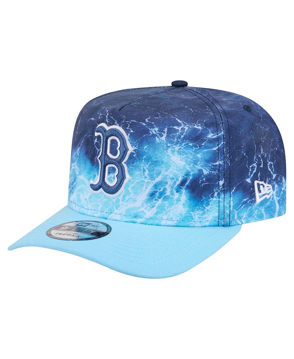 New Era Мужская светло-голубая кепка Boston Red Sox Deep Water Pre-Curved 9FIFTY A-Frame Snapback
