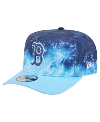 New Era Мужская светло-голубая кепка Boston Red Sox Deep Water Pre-Curved 9FIFTY A-Frame Snapback