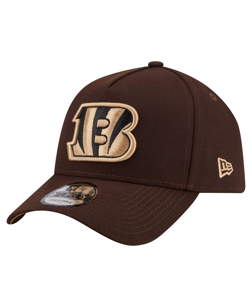 New Era Мужская бейсболка Cincinnati Bengals Dark Brown A-Frame 9FORTY