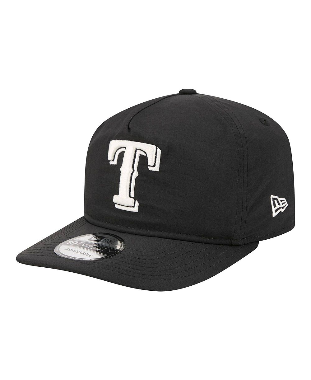 New Era Мужская черная кепка Texas Rangers Everyday 19TWENTY регулируемая