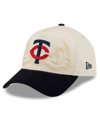 Мужская кепка New Era Stone Minnesota Twins Western Stitch 9FORTY A-Frame Adjustable Hat