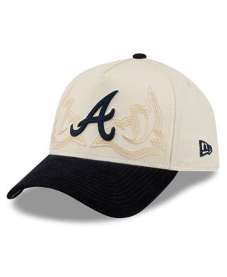 Мужская кепка New Era Stone Atlanta Braves Western Stitch 9FORTY A-Frame Adjustable