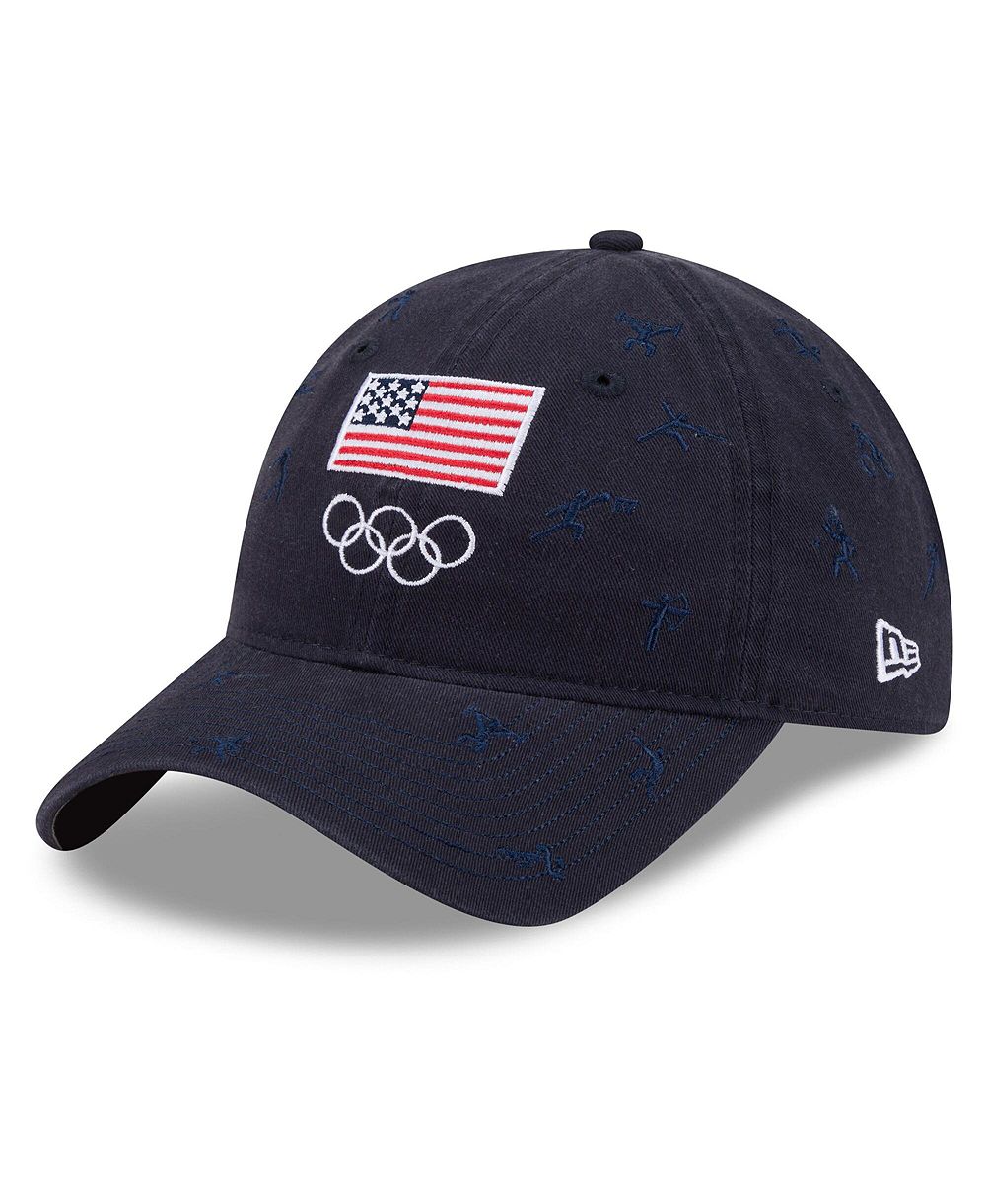 Мужская кепка New Era Navy Team USA Pictogram 9TWENTY Adjustable