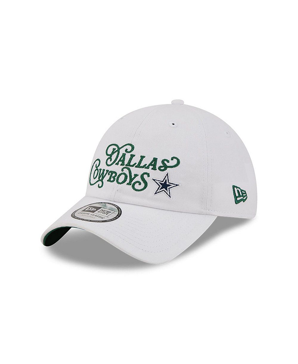 Мужская кепка New Era White Dallas Cowboys Golf Course Casual Classic Adjustable