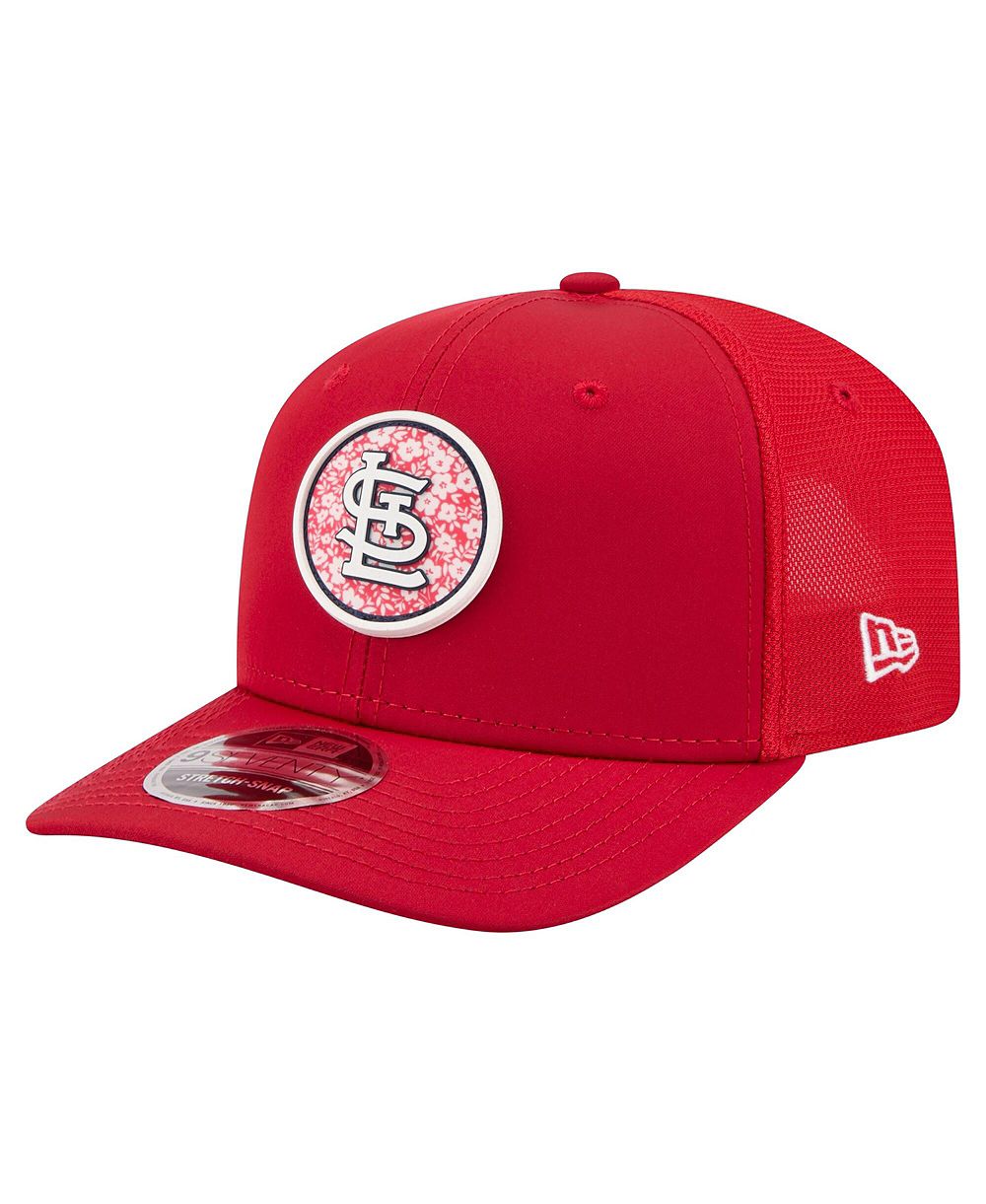 Мужская кепка New Era Red St. Louis Cardinals Floral Patch 9SEVENTY Adjustable