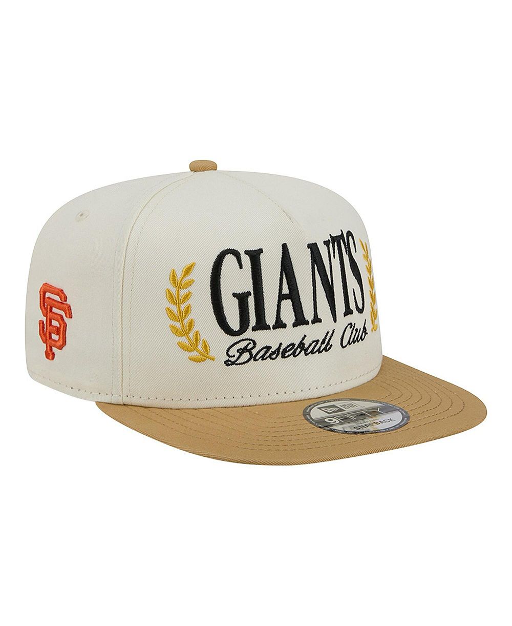 Мужская кепка New Era Cream San Francisco Giants Club 9FIFTY A-Frame Snapback