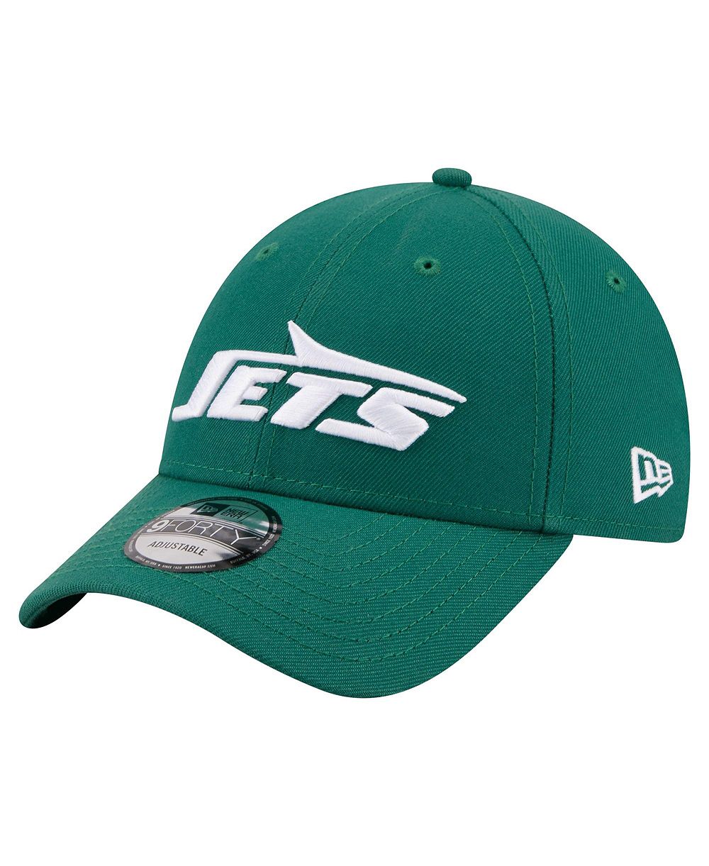 Кепка New Era Men's Green New York Jets Core Team 9FORTY Adjustable