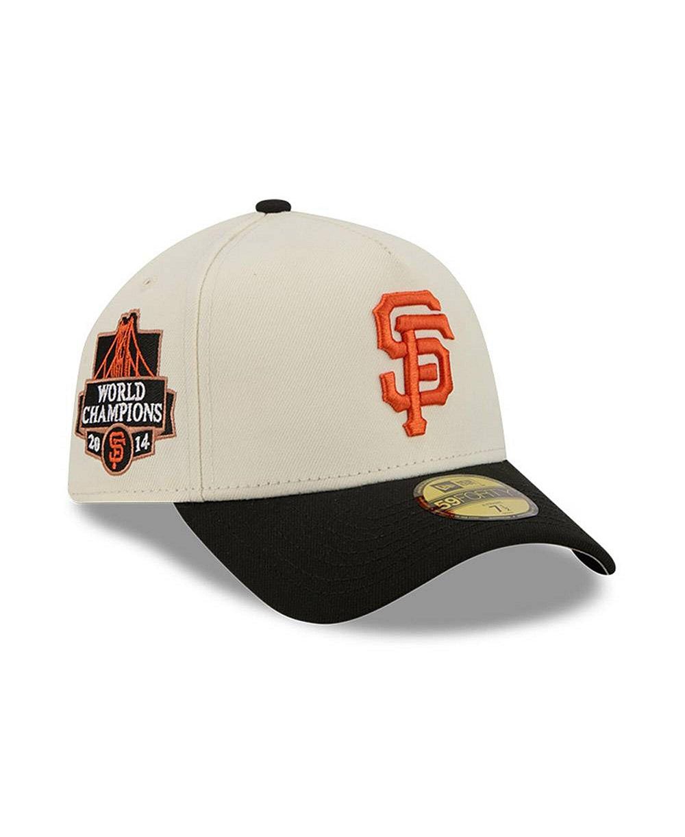 Мужская кепка New Era San Francisco Giants Chrome A-Frame 59FORTY Fitted Cream
