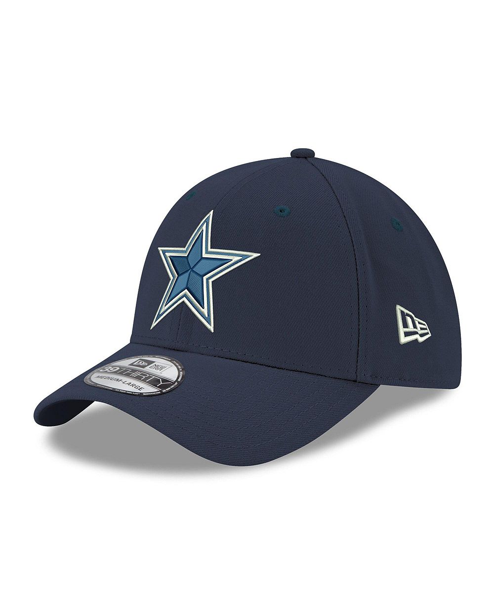 New Era Men's Navy Dallas Cowboys Core Team 39THIRTY Flex Hat
