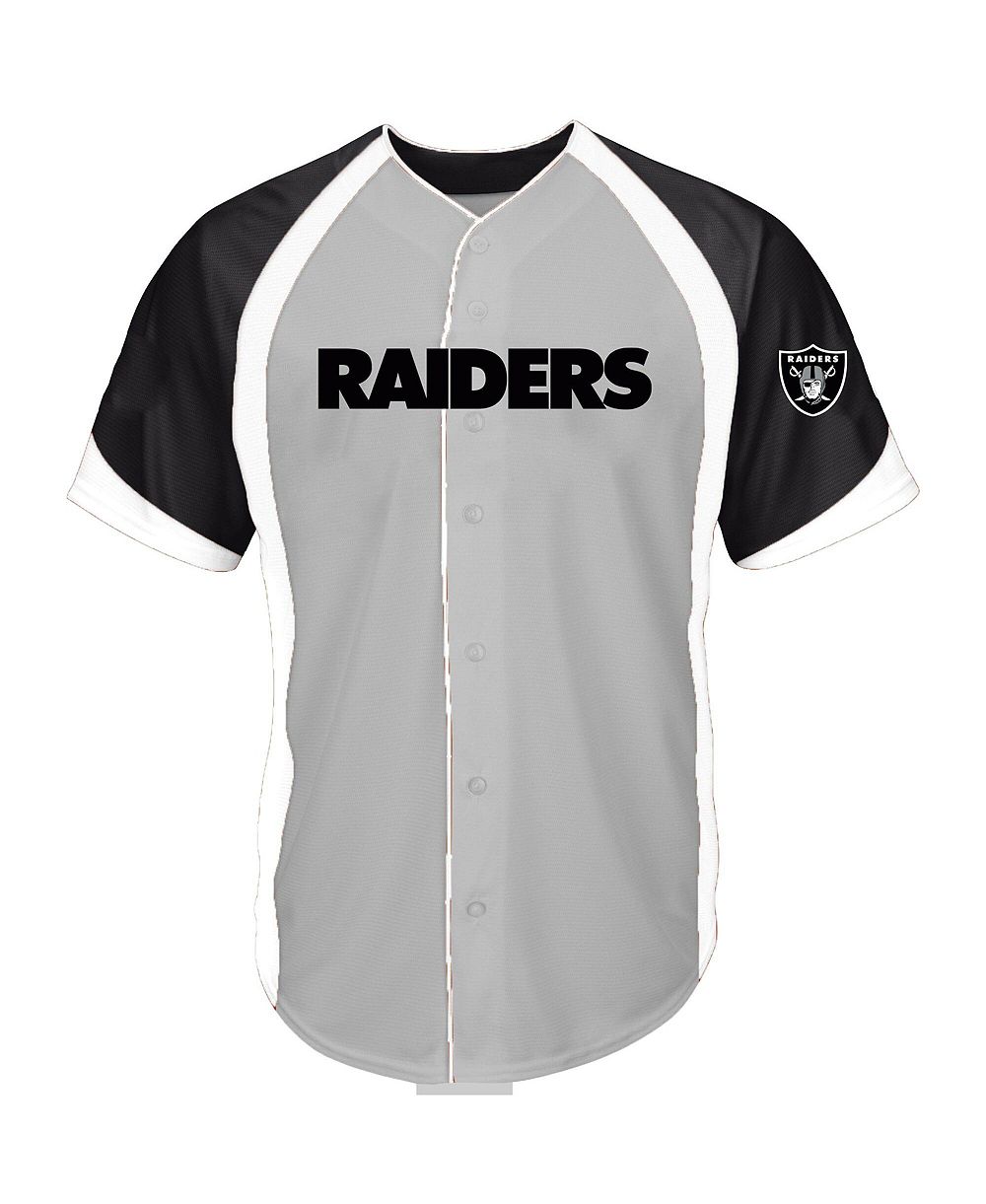 Мужская рубашка Profile Las Vegas Raiders Big & Tall серая
