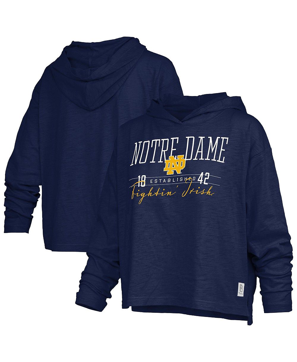 Женская футболка Pressbox Plus Size Castillo Long-Sleeve Hooded Slub T-Shirt