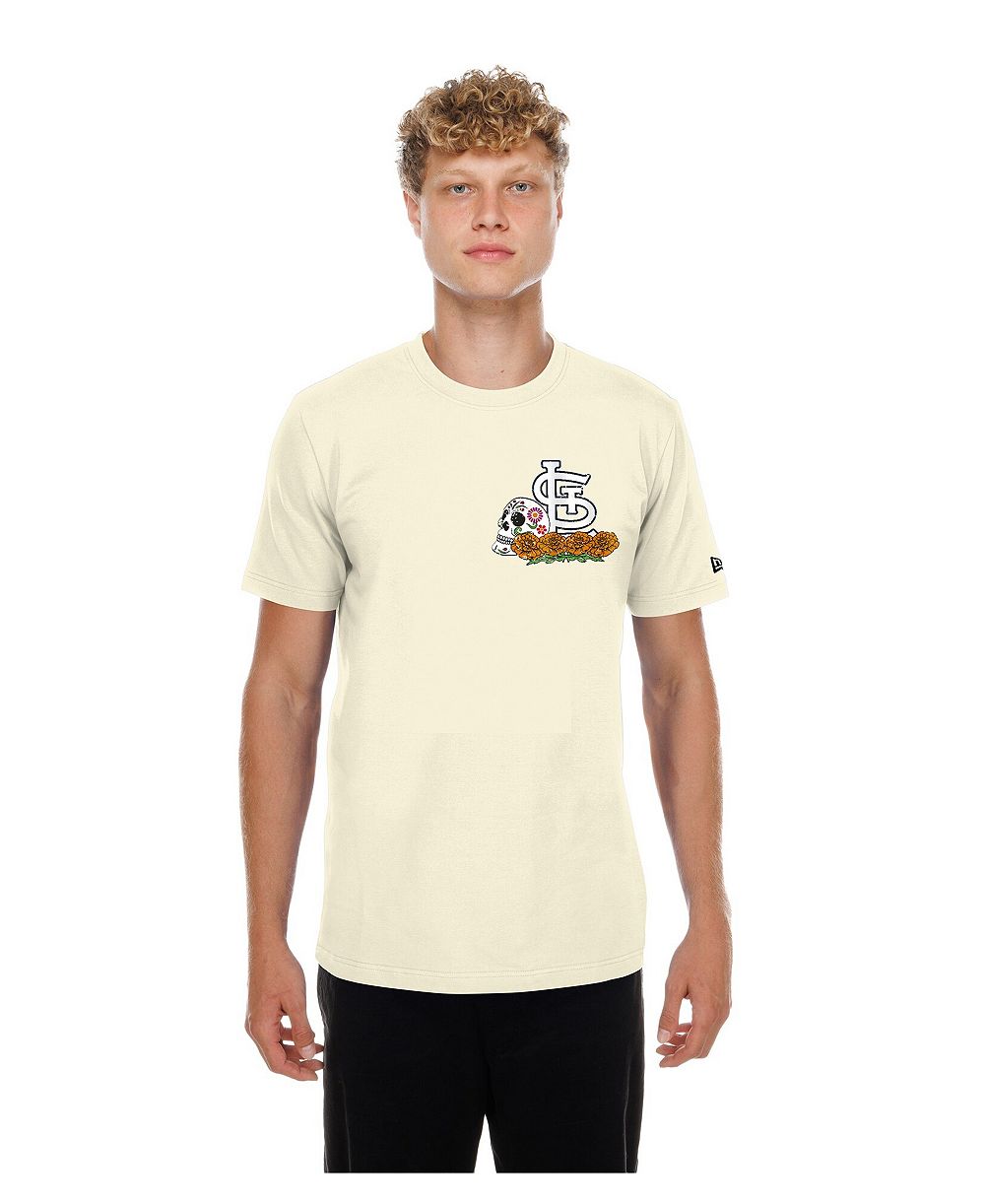Мужская футболка New Era St. Louis Cardinals Dia de los Muertos Sugar Skull