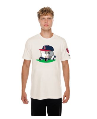 New Era Men's Natural St. Louis Cardinals Golf Mascot T-Shirt