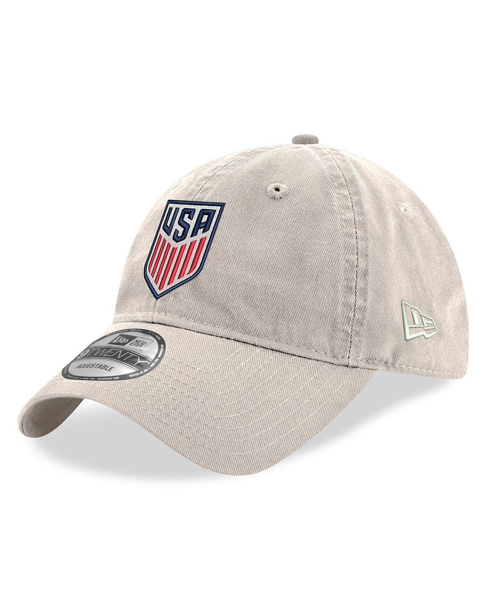 New Era Men's Tan USMNT Primary 9TWENTY Adjustable Hat