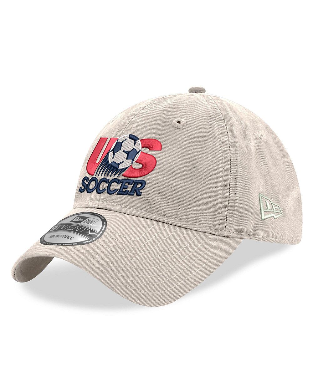 New Era Men's Tan USMNT 1993 9TWENTY Adjustable Hat