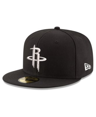 New Era Men's Black Houston Rockets 59FIFTY Fitted Hat