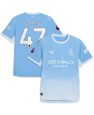 Puma Мужская джерси Manchester City 2026/27 Home On-Field Authentic светло-голубая от Phil Foden
