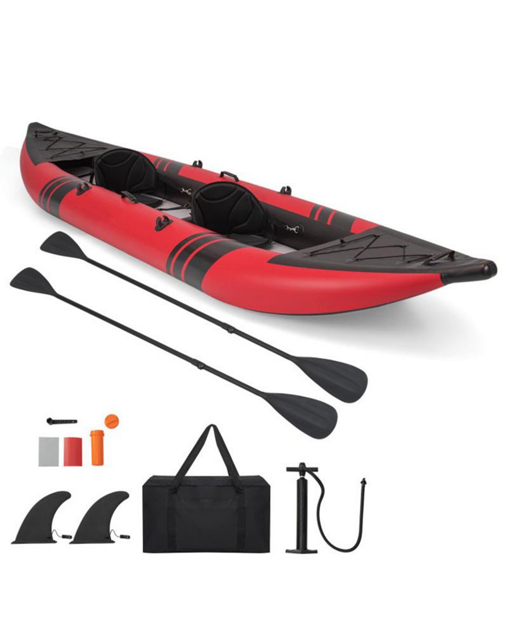 Набор надувных каяков HIKEEN 2-person Kayak Set с алюминиевыми веслами и ремкомплектом