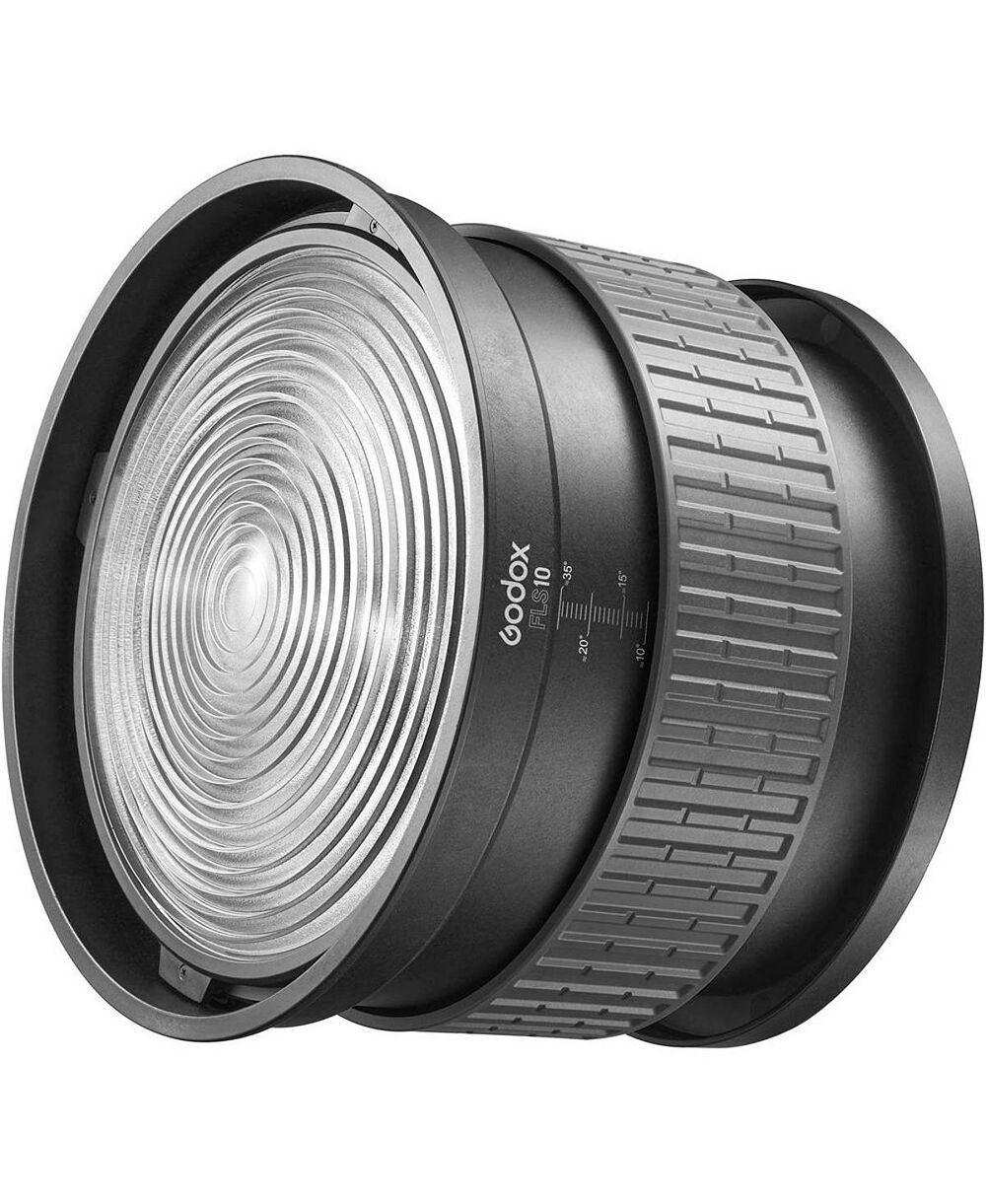 Godox FLS10 Bowens Mount 10" Fresnel Lens for Studio Strobes and LED Lights