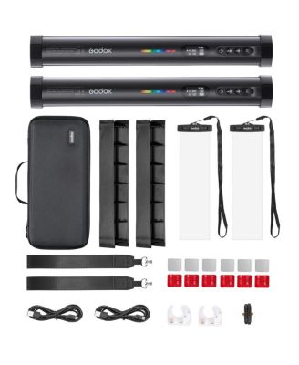 Godox TL30-K2 RGB Wireless Tube Light 2-Light Kit