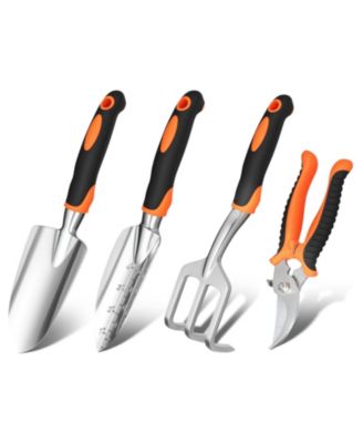 XDOVET Garden Tool Set Aluminum Heavy Duty Shovel Trowel Cultivator Shear