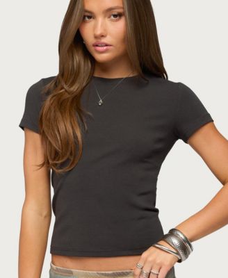 Женская винтажная футболка Edikted Studded T-Shirt
