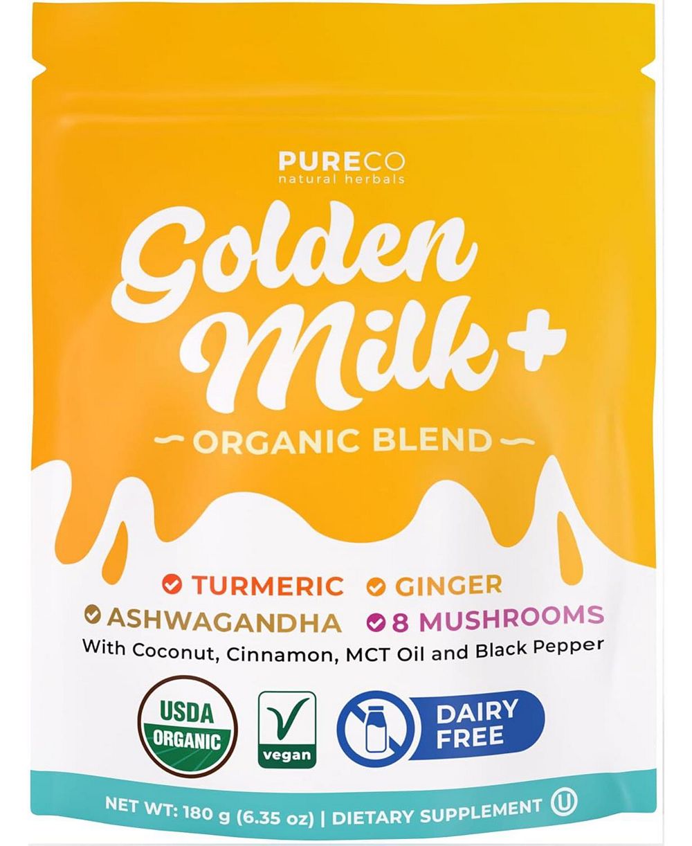 Pure Co порошок для напитка Golden Milk с куркумой