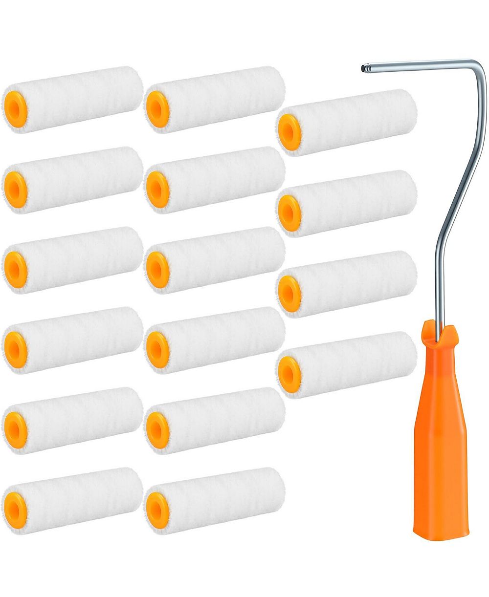 Набор мини-щеток XDOVET Roller Brush Set для подрезки краев и углов оконных рам