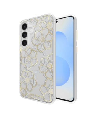 Case-Mate Floral Gems Magnetic Phone Case for Samsung Galaxy S25 FE