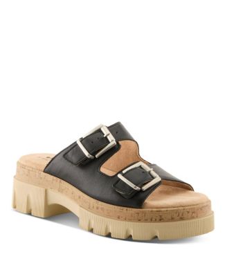 Женские босоножки Spring Step Marbello на танкетке с застежкой-пряжкой