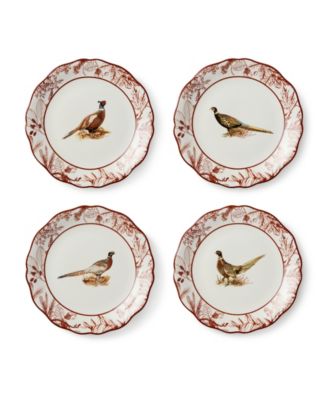 Тарелки для салата Certified International Pheasant Grove, набор 4 шт