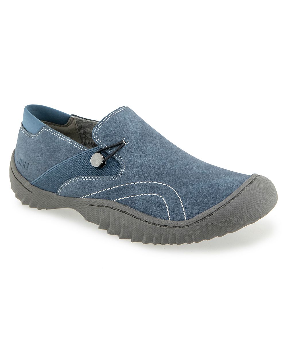 JBU Women's Johanna-Wide Closed Casual Denim Flats