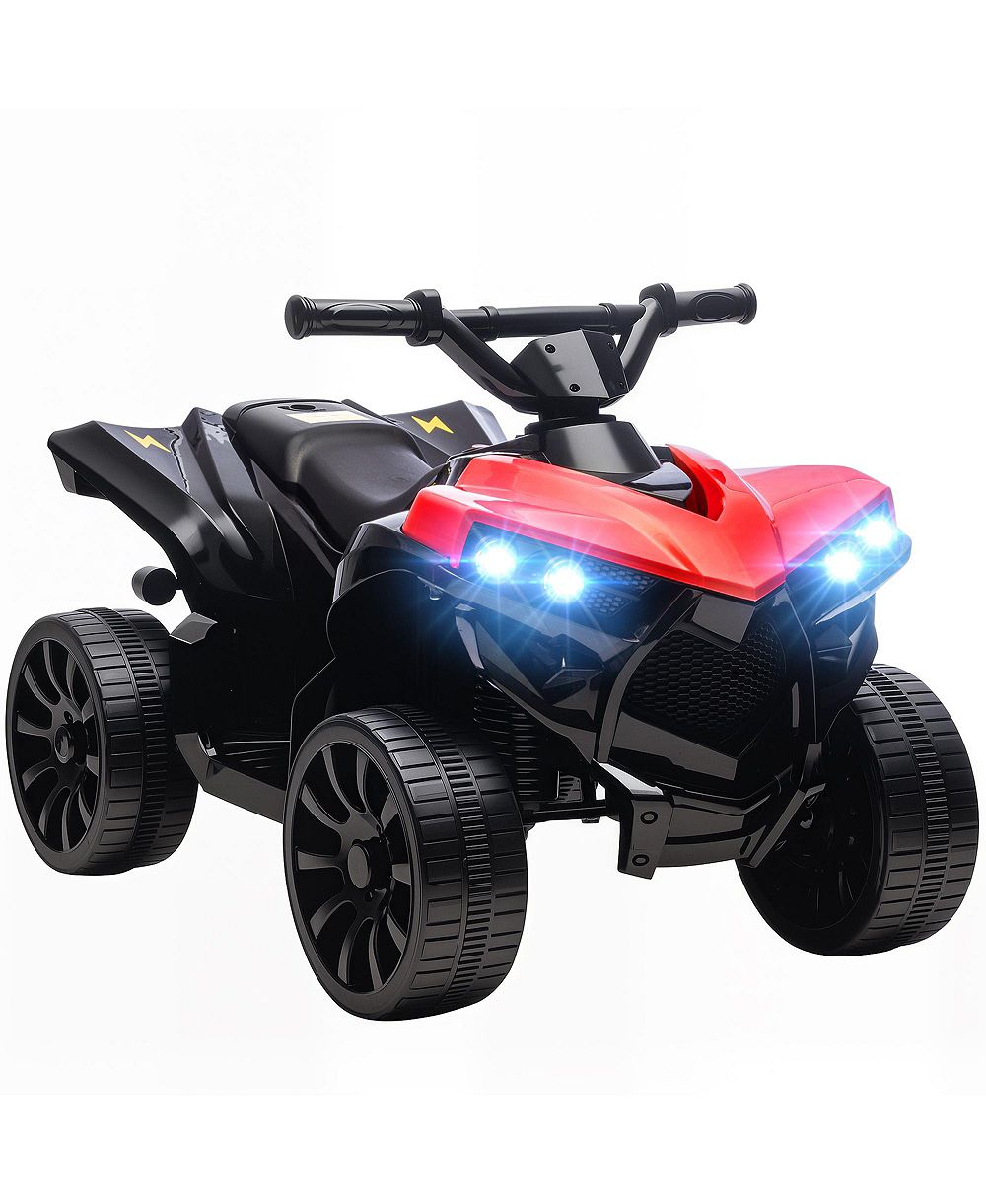 Qaba детский электромобиль ATV 4x4 27.6"L x 16.5"W x 17.7"H 6V, грузоподъемность 55 фунтов, от 18 до 56 месяцев