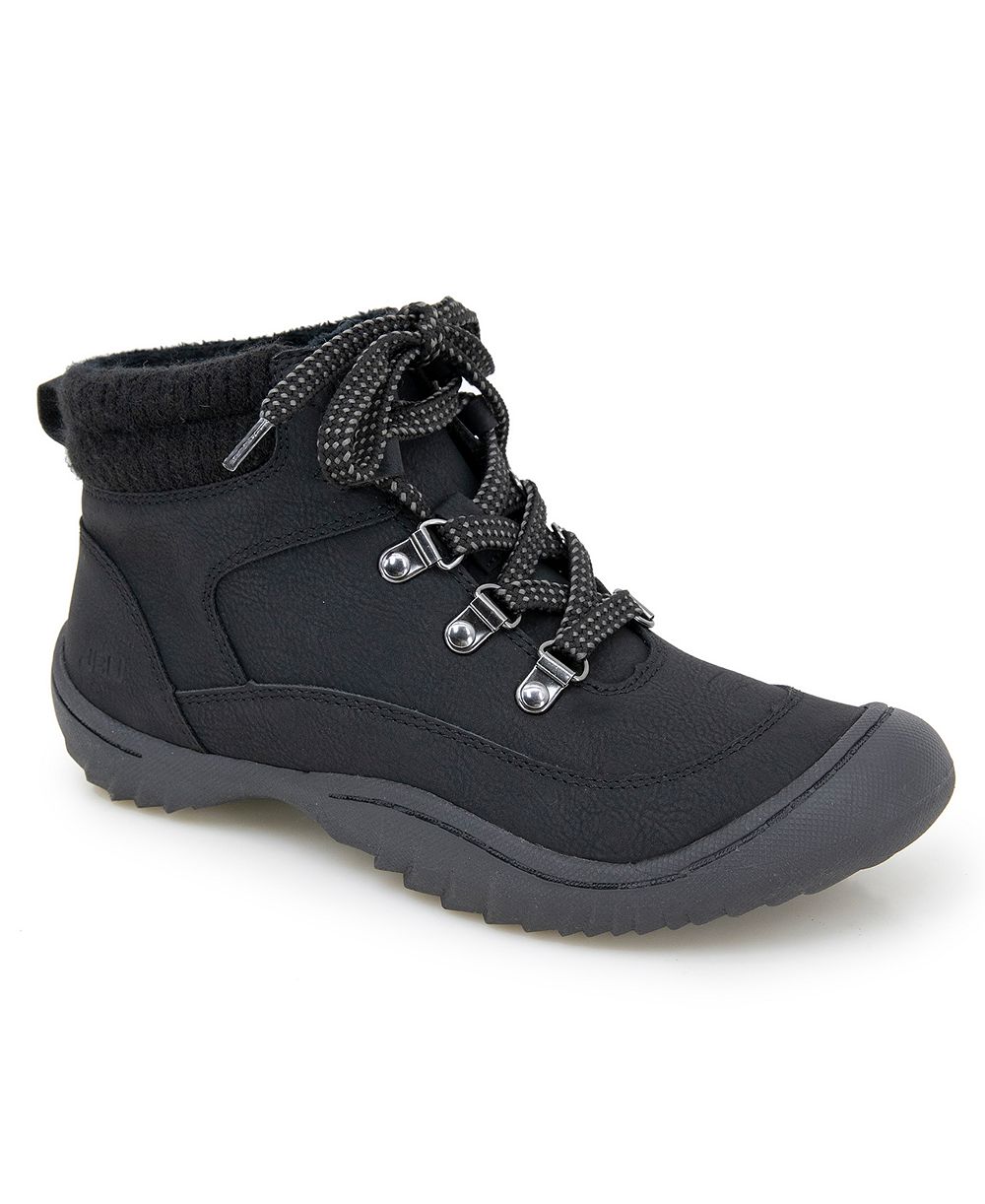 JBU Women's Chai Water-Resistant Lace-Up Casual Booties