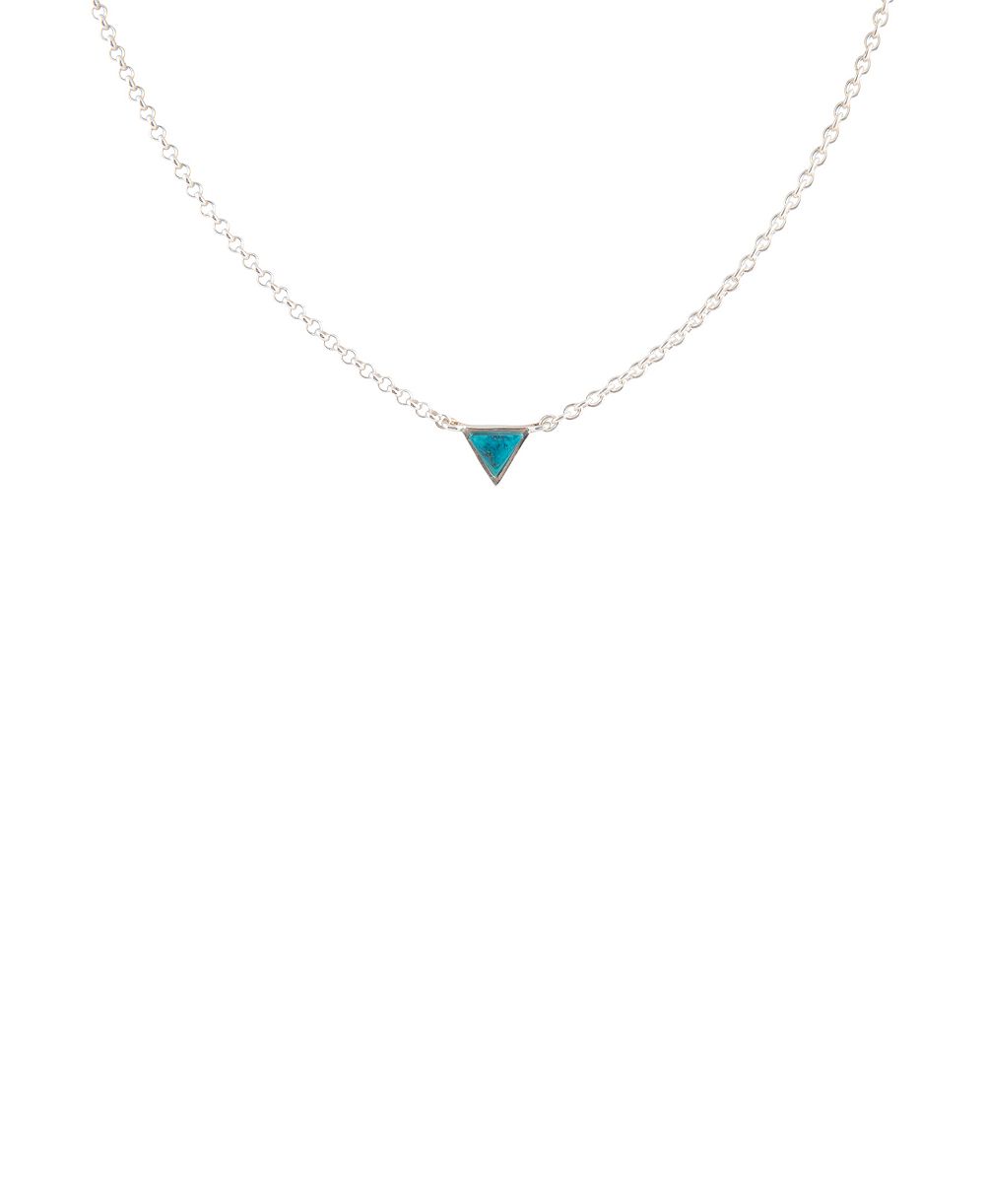 Ожерелье Barse Trident Blue Turquoise and Silver