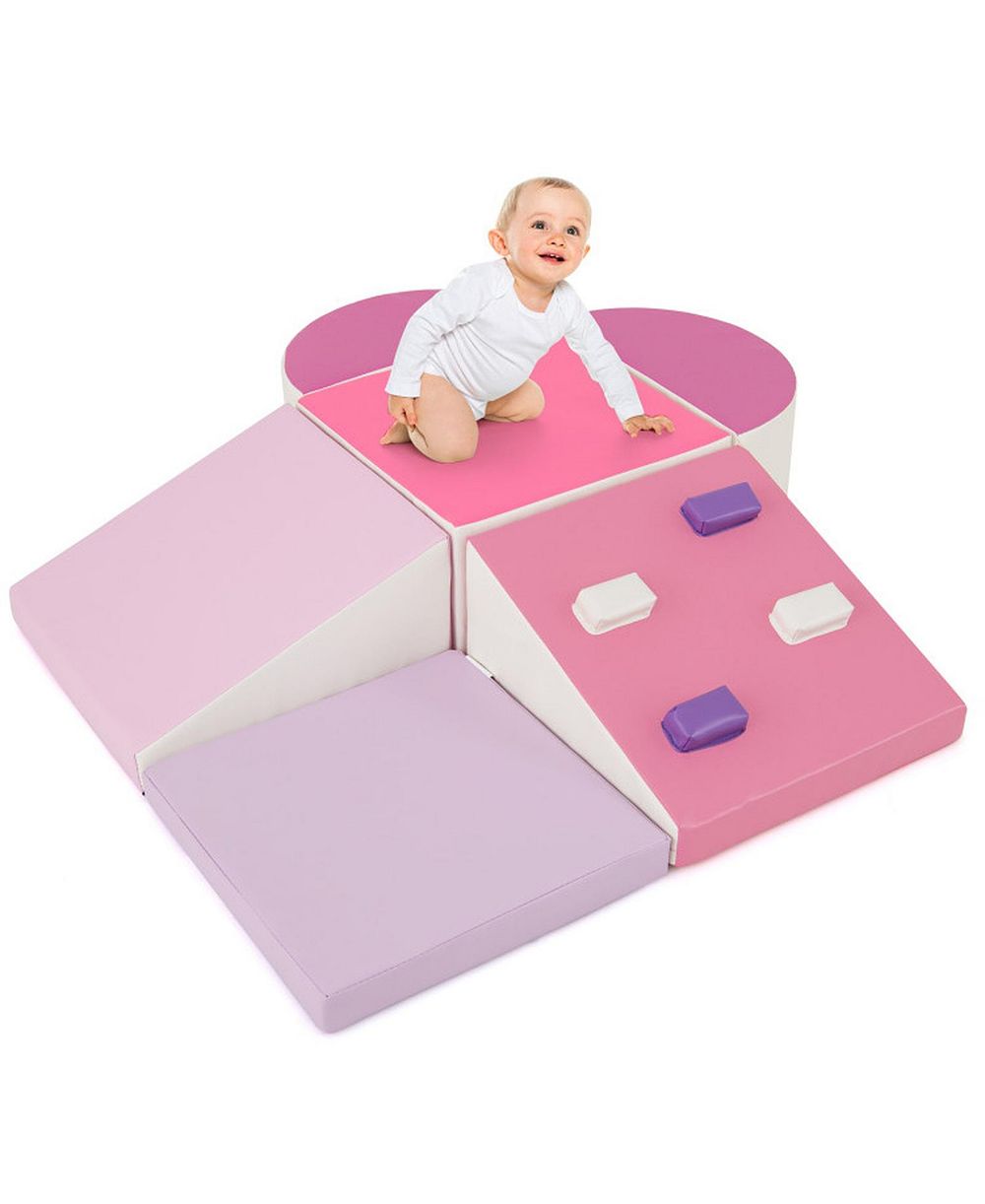 Набор игровых треугольных рамп SUGIFT Soft-Foam, 6 предметов для малышей