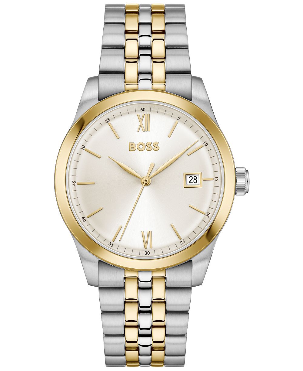 Мужские часы Hugo Boss Langford Quartz Two-Tone Stainless Steel, 39mm