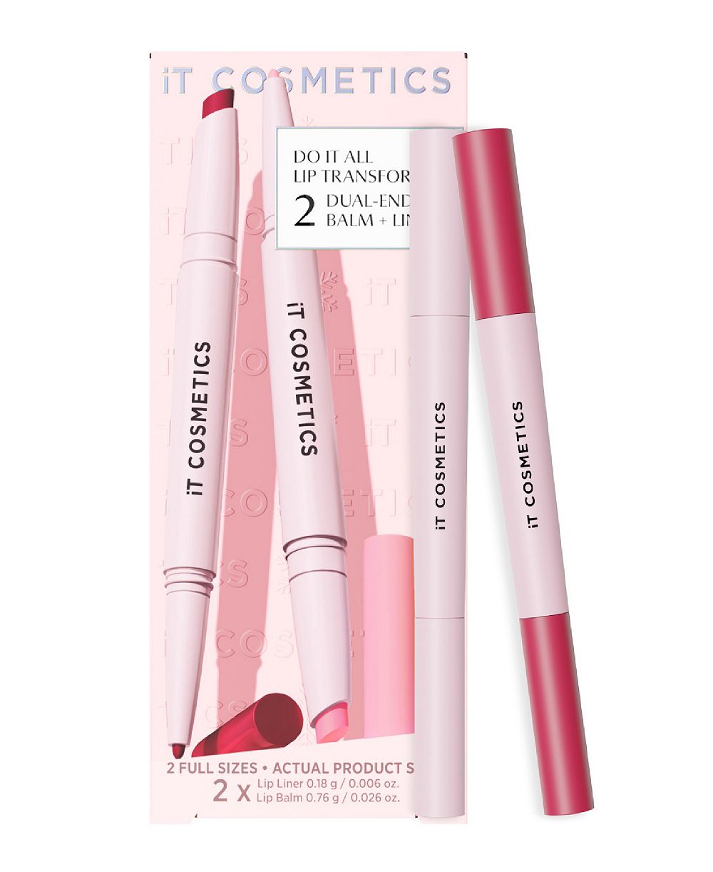 IT Cosmetics подарочный набор из двух средств: бальзам и карандаш для губ Do It All