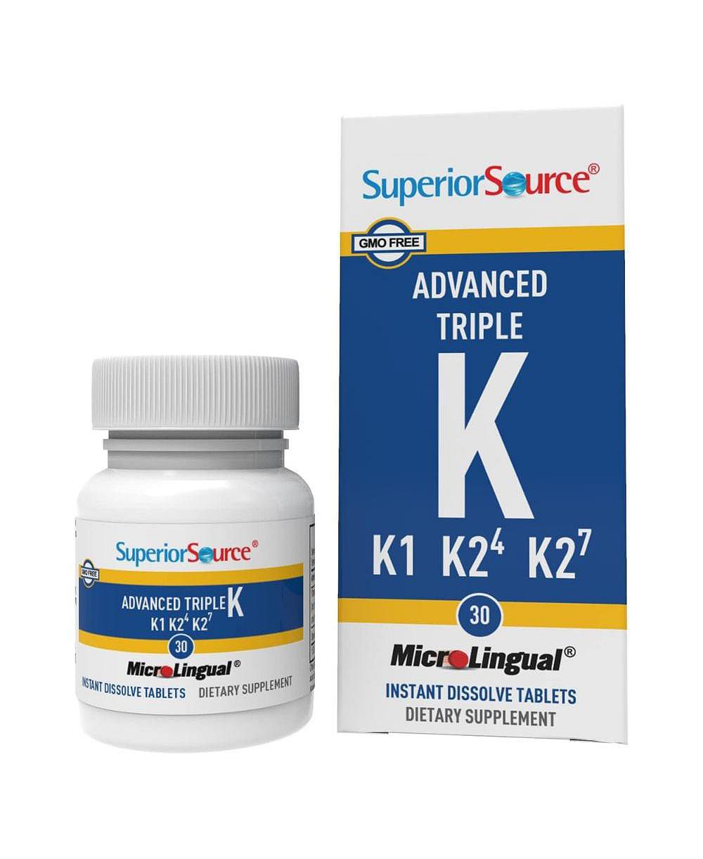 Superior Source Advanced Triple K, 30 быстрорастворимых таблеток