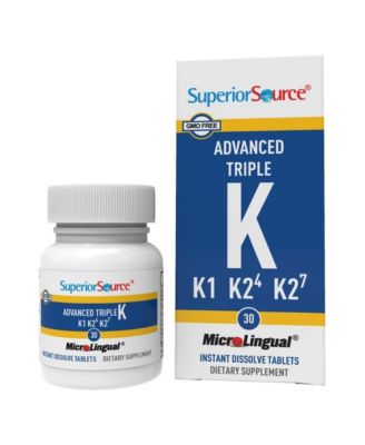 Superior Source Advanced Triple K, 30 быстрорастворимых таблеток