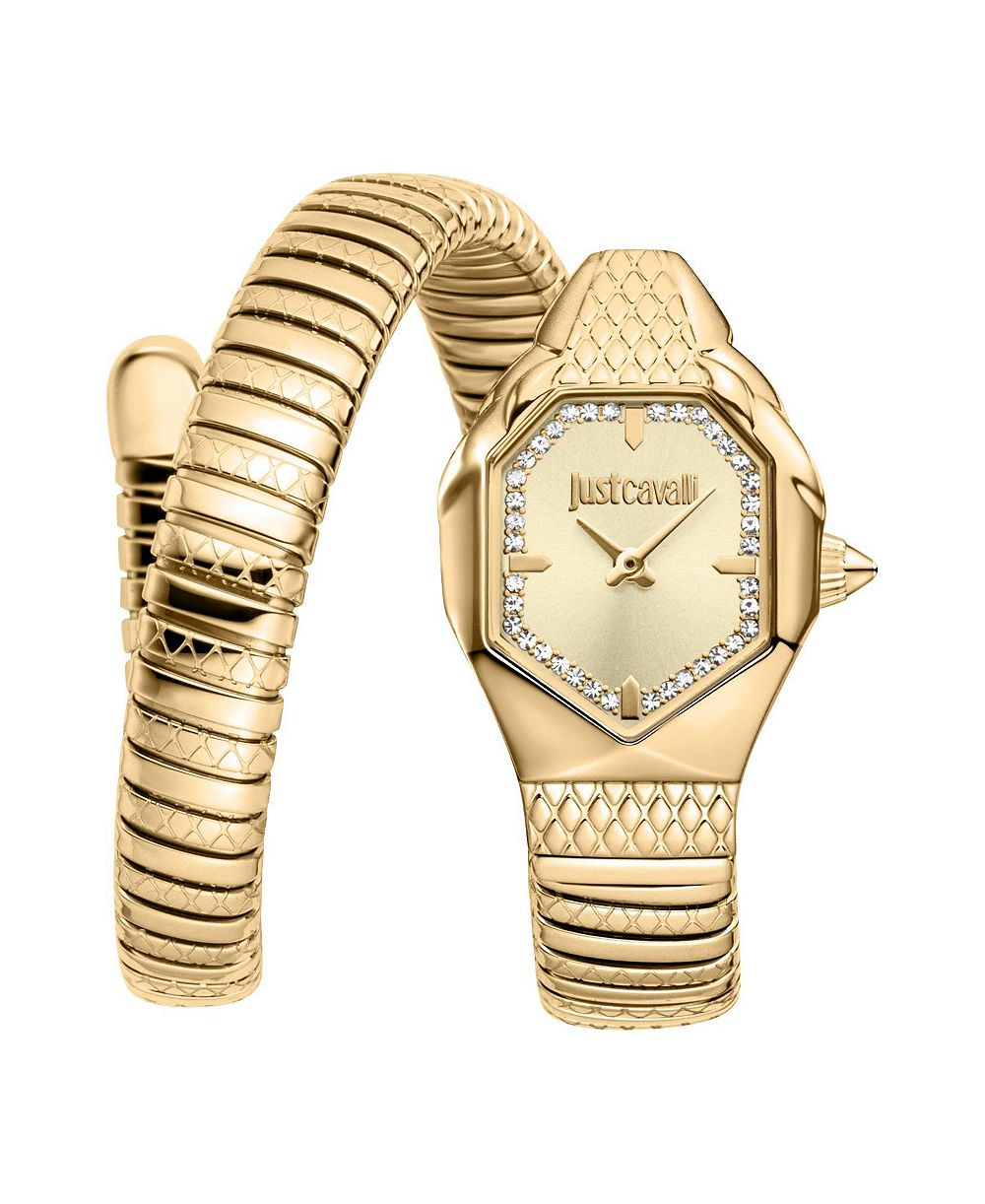 Женские наручные часы Just Cavalli Women's Aria Quartz IP Stainless Steel Bracelet