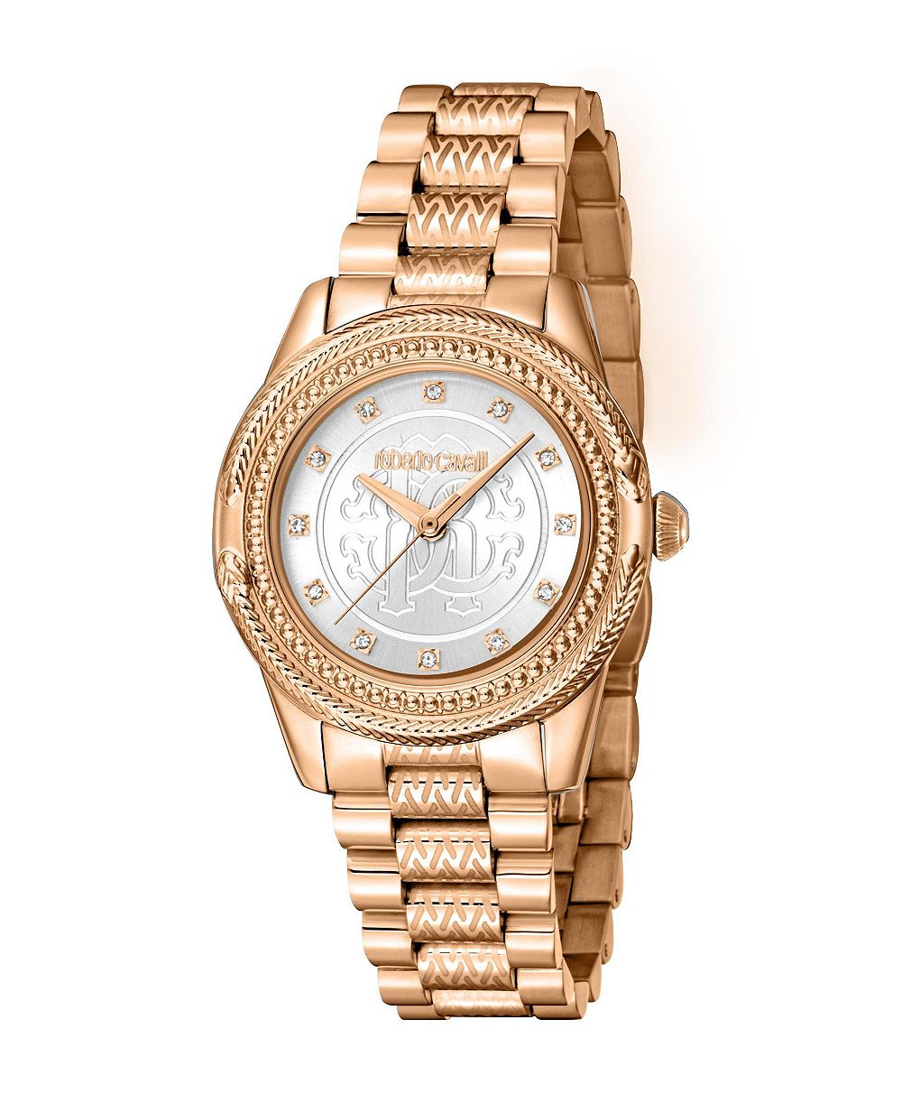 Roberto Cavalli Женские наручные часы Snake Core Quartz IP Stainless Steel