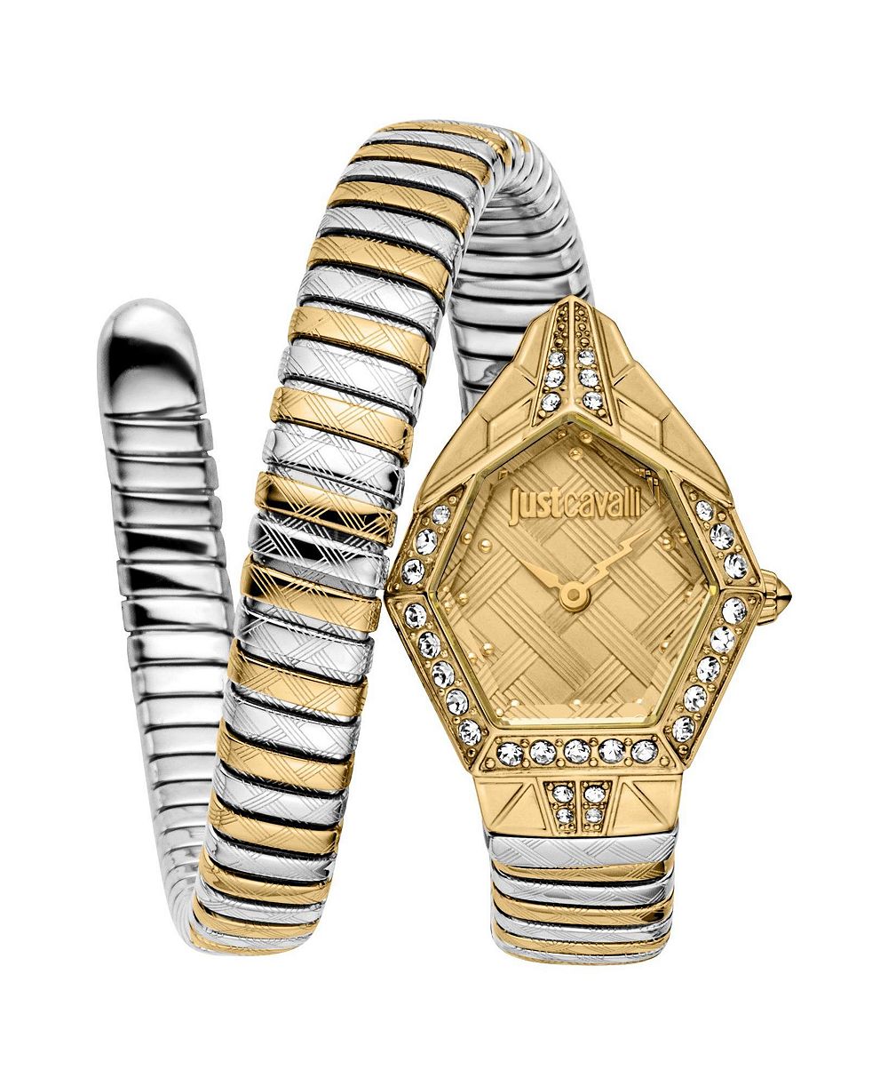 Часы Just Cavalli Women's Glam Chic Quartz Stainless Steel Bracelet