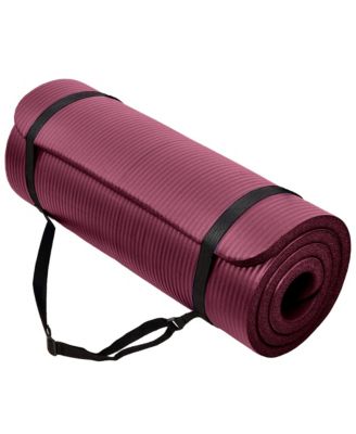 BalanceFrom Fitness коврик для йоги, 1 дюйм, сверхтолстый коврик для упражнений и пилатеса