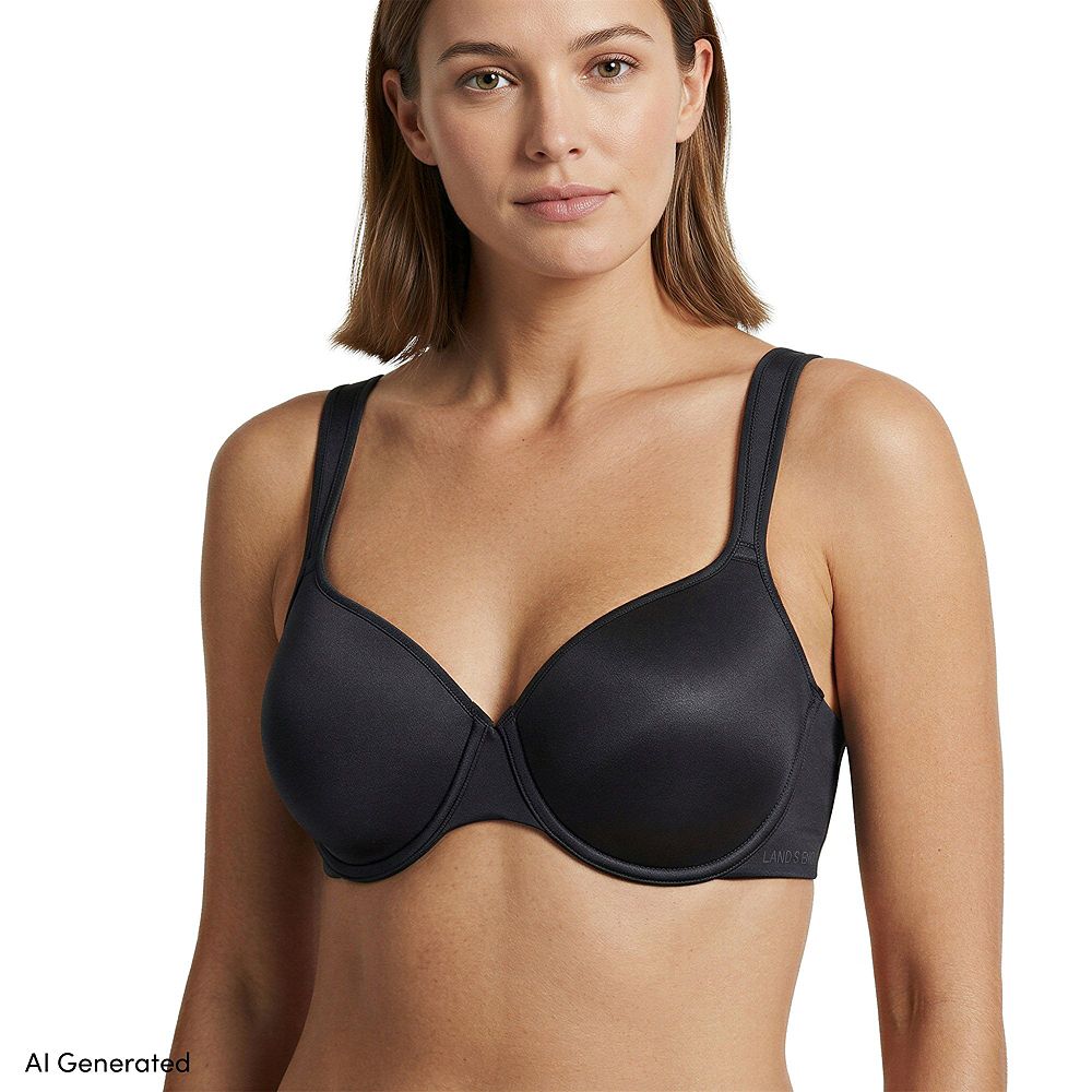 Женский бюстгальтер Lands' End Full Coverage Microfiber Basics